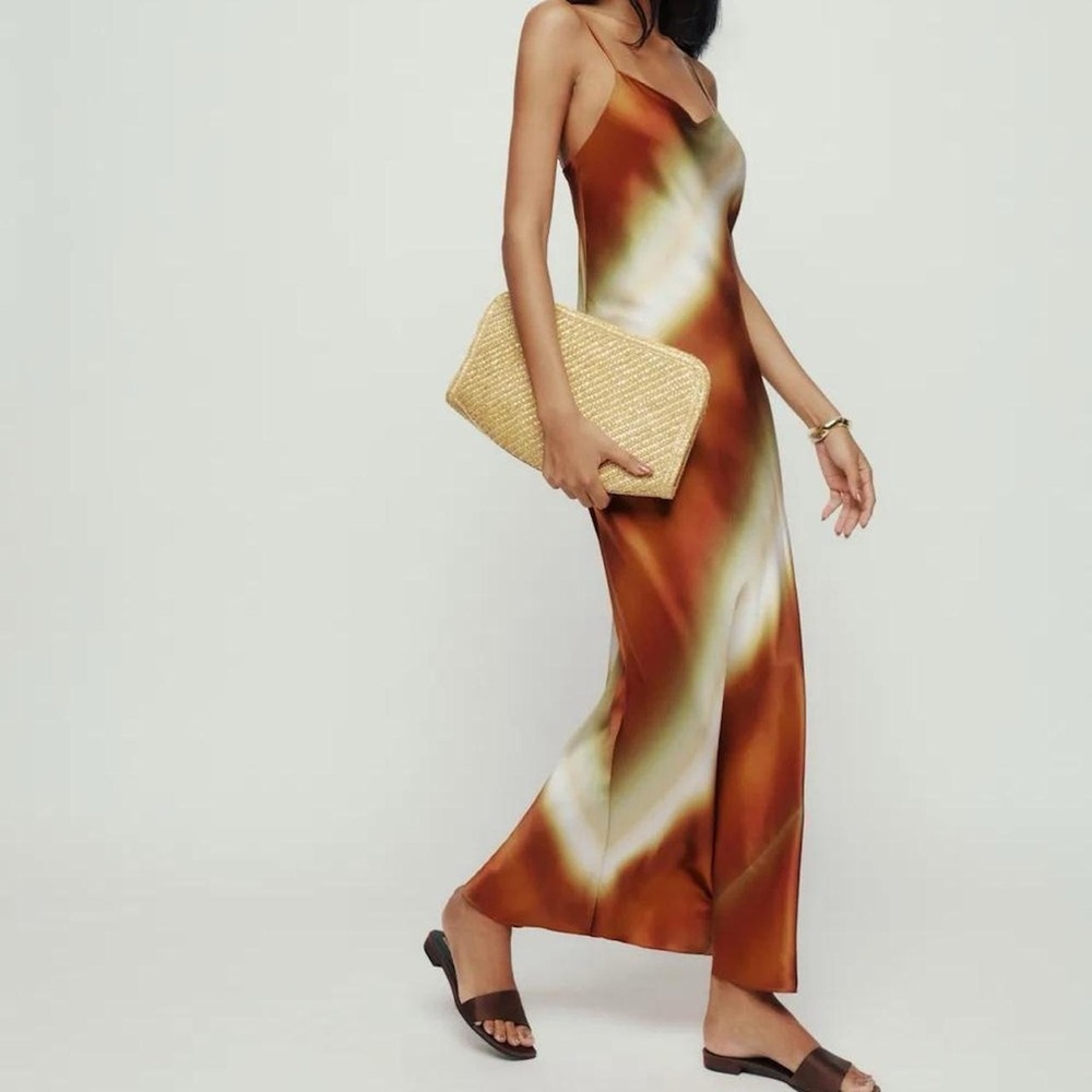 Tie-Dye Spaghetti Strap Maxi Dress - Picture 2 of 2
